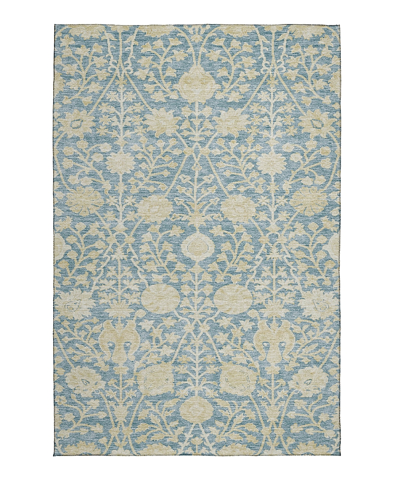 Dalyn Rug Company Solace Washable Sl8 Area Rug 5'0 X 7'6 In Blue