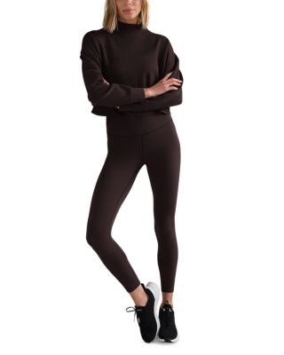 Dreamglow Cropped Mock Neck Top