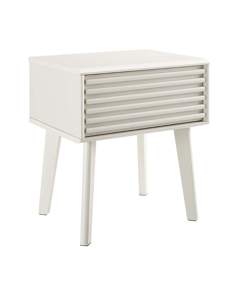 Modway Render End Table In White