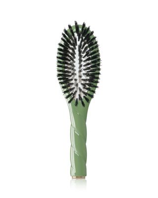 N.01 The Small Universal Shine & Care Hair Brush - Almond Green