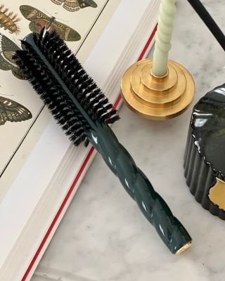 N.05 The Volume & Style Round Blow Dry Hair Brush - Emerald Green