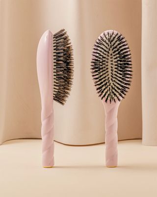 N.01 The Large Universal Shine & Care Hair Brush - Lilac Pink