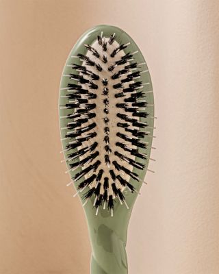 N.02 The Small Essential Care & Detangling Hair Brush - Almond Green