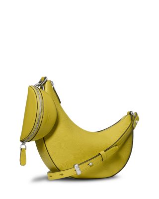 Duo Pebbled Leather Crossbody