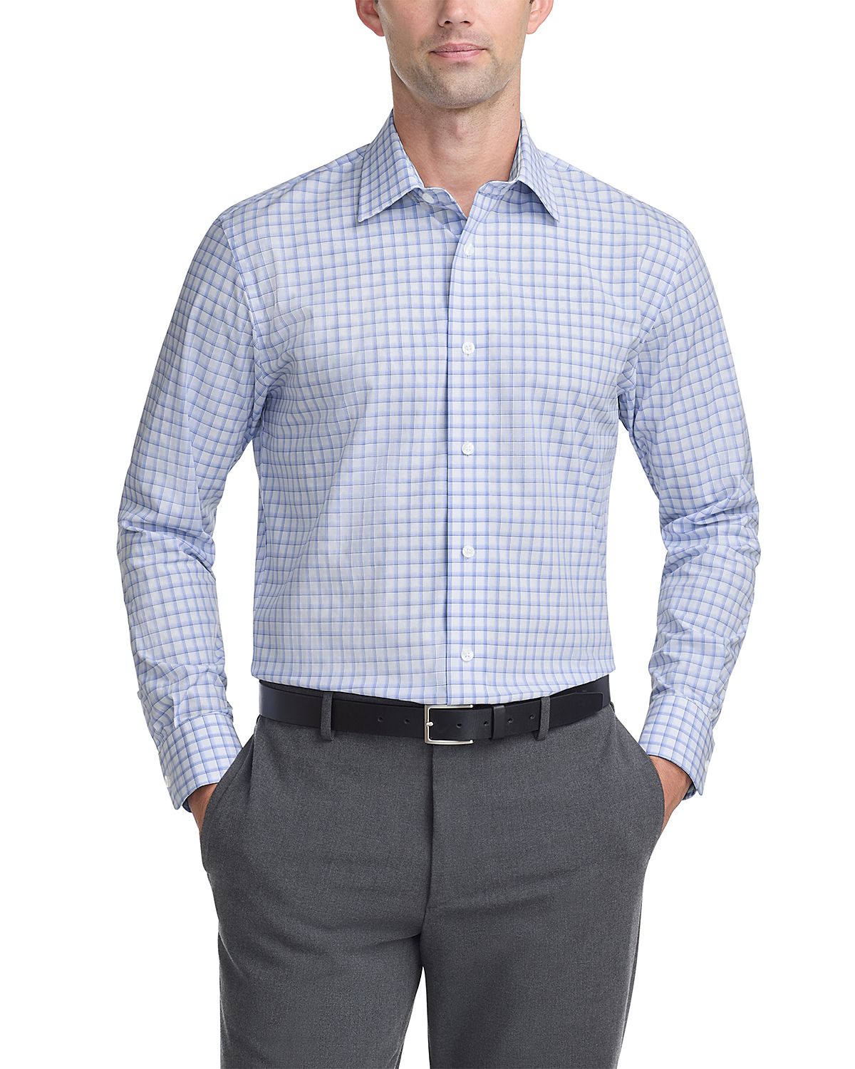 The Men's Store at Bloomingdale's Regular Fit Stretch Dress Shirt - Exclusive