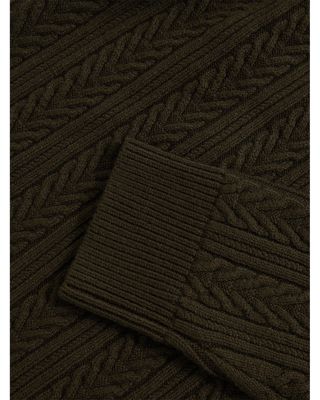 Dartford Cable Knit Turtleneck Sweater