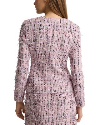 Eyelash Tweed Jacket