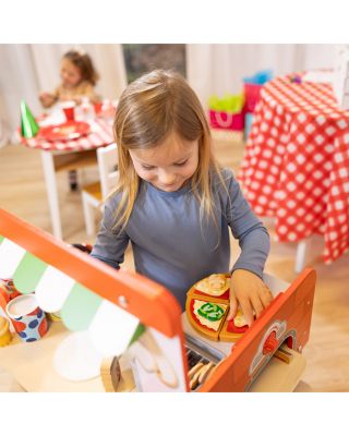 Wooden Pizza Food Truck Activity Center - Ages 3-7
