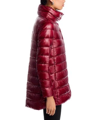 Amelia Stand Collar Down Puffer Coat