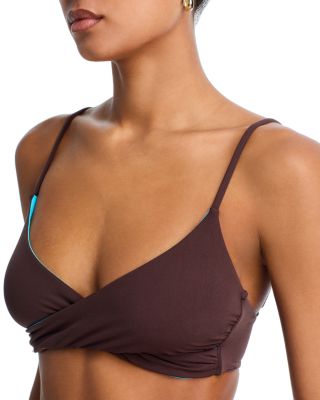 Amira Reversible Cross Front Bikini Top