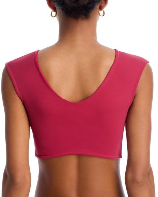 Hattie Reversible Crop Bikini Top