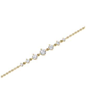  Petite Linked Tennis Bracelet - Round Brilliant Lab Created Diamonds
