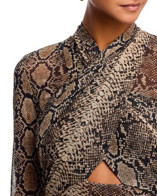 Aliyah Printed Midi Dress