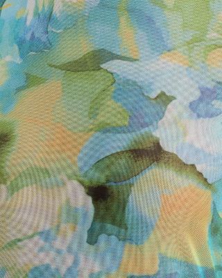 Lea Floral Mesh Dress