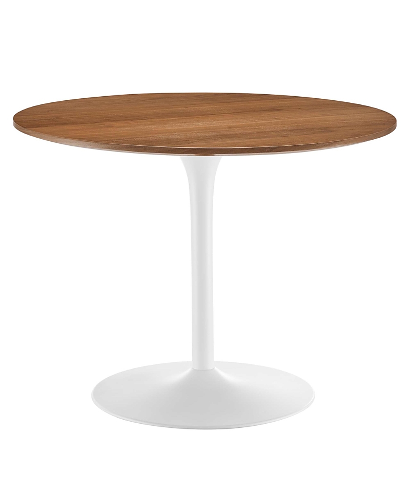 Modway Pursuit 40" Dining Table In Brown