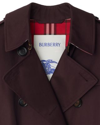 Kensington Mid Length Gabardine Trench Coat - Exclusive