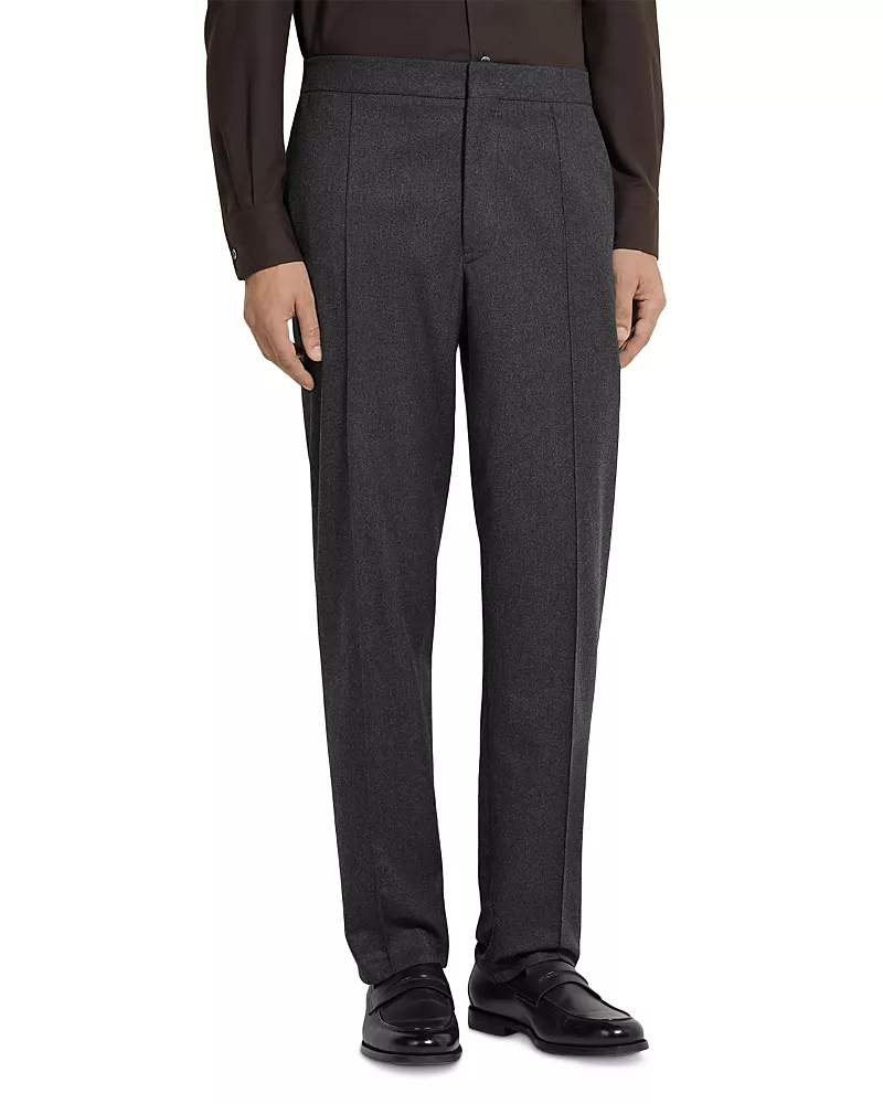 Zegna 15milmil15 Wool, Silk & Cashmere Pants