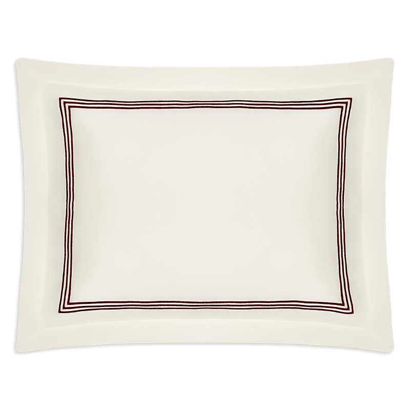 Matouk Bel Tempo Nocturne King Sham In White