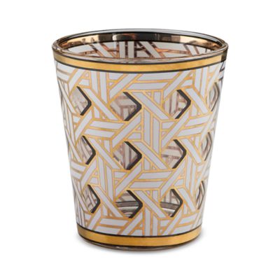 Basketweave Glassware, Set of 4