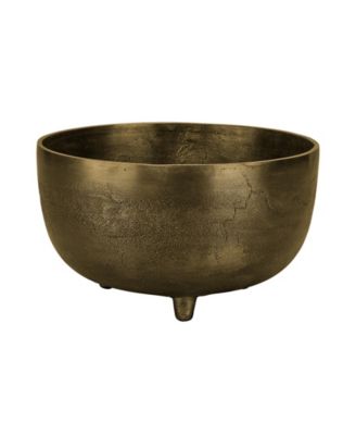 Jamie Young - Relic Metal Footed Decorative Bowl - Large
