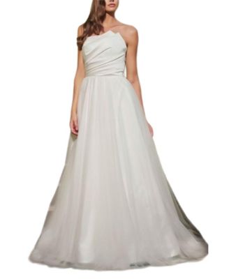 Ambrose Asymmetric Draped Gown