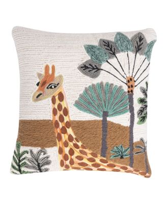 Giraffe Pillow Cover, 20&amp;quot; x 20&amp;quot;