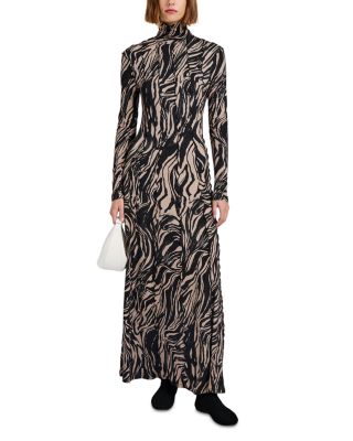 Mabel Marble Jersey Maxi Dress