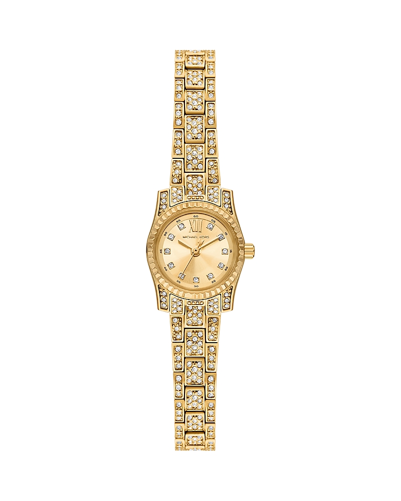 Michael Kors Mini Lexington Watch, 19mm In Gold