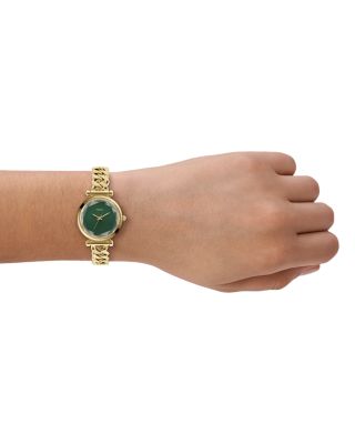 Carlie Three-Hand Gold-Tone Stainless Steel Watch, 28mm