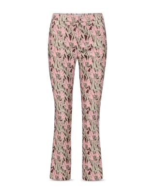 Arte Floral Kick Flare Pants