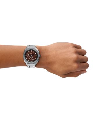 Machine Chronograph Stainless Steel Watch, 44mm