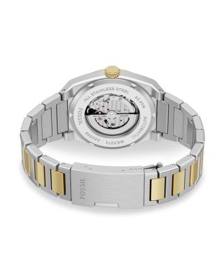 Everett Automatic Two-Tone Stainless Steel Watch, 42mm