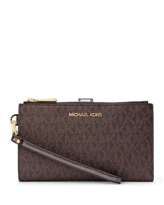 Jet Set Monogram Wristlet