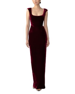 Brooke Velvet Gown