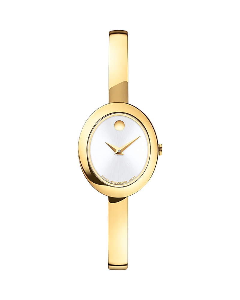 Movado Museum Bangle Oval Watch, 22mm x 26mm