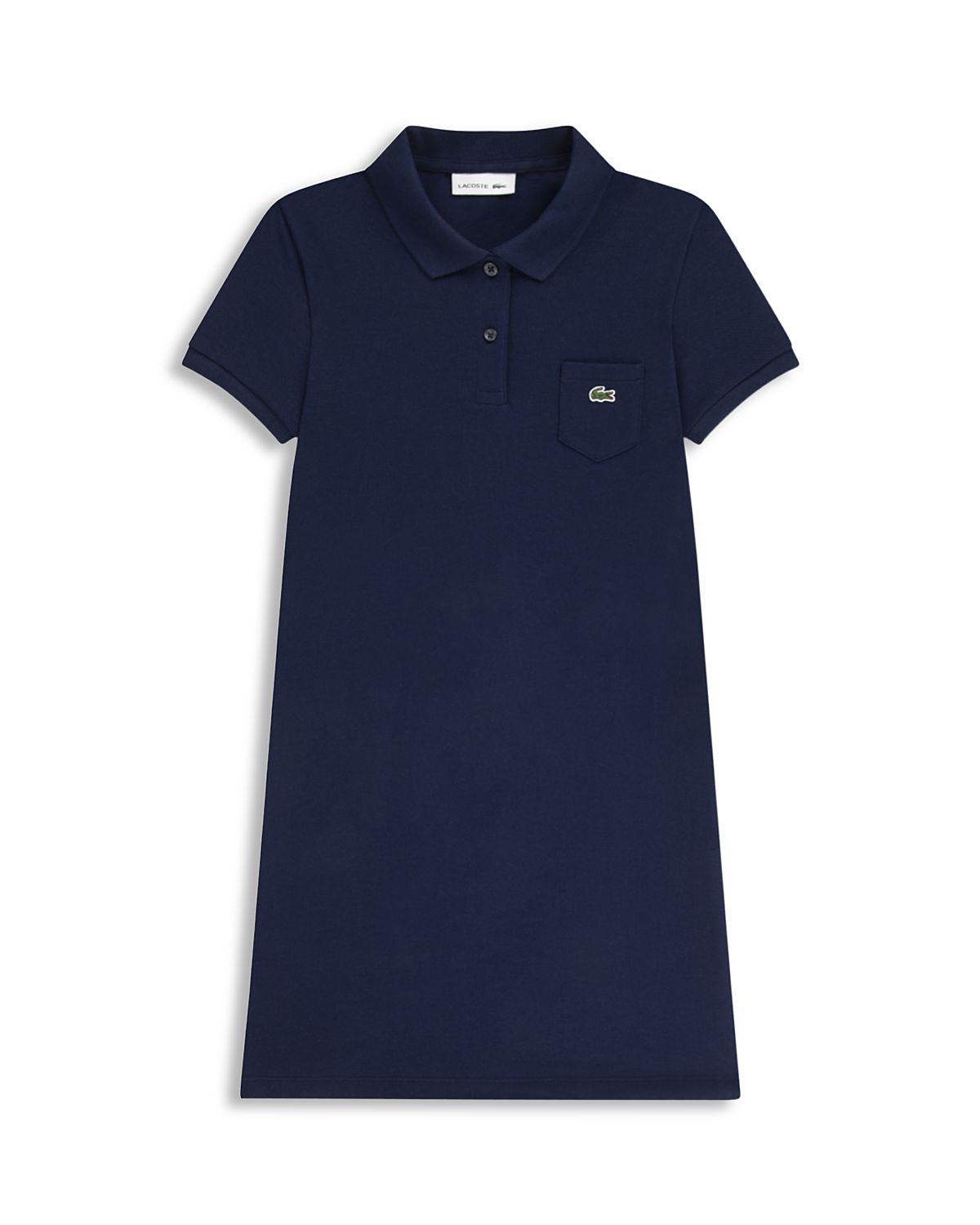 Lacoste Girls' Pique Dress - Big Kid
