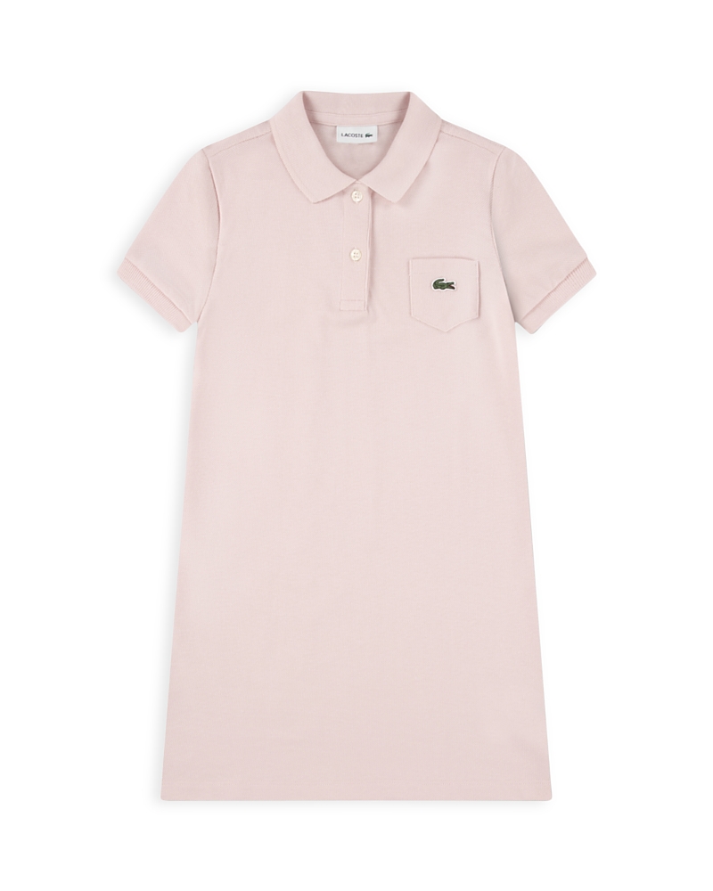 Lacoste Girls' Pique Dress - Big Kid