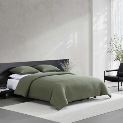 Carved Lines Matelasse Blend 3 Piece Comforter Set, Queen