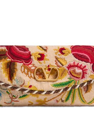 Vain VLogo Soft Embroidered Small Shoulder Bag