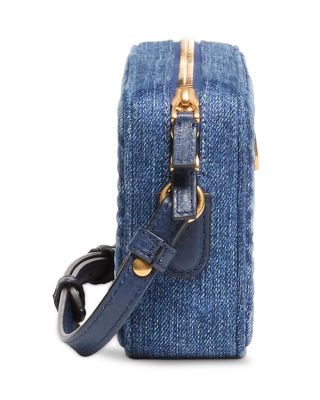 Alltime Mini VLogo Denim Camera Crossbody Bag