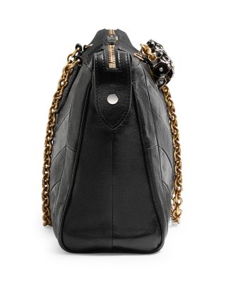 Panthea VLogo Chevron Shoulder Bag