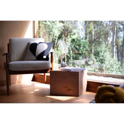 Dual Hearts Cushion Pillow, 16" x 16"