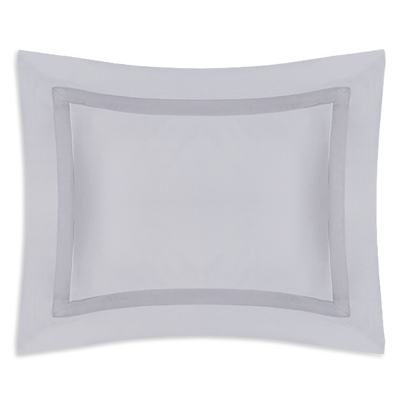 Matouk Nocturne Sateen Boudoir Sham In Gray