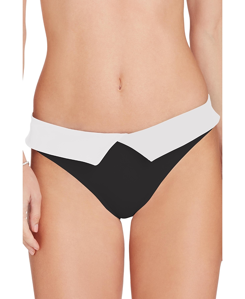 Valimare Capri Bandeau Bikini Bottom In Black