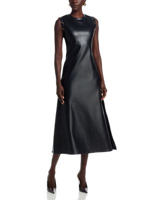 Zera Faux Leather Dress