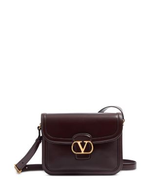 VLogo 9to5 Leather Shoulder Bag