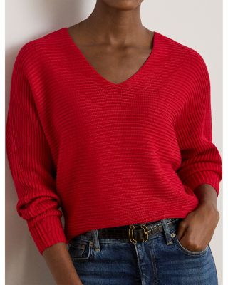 Long Sleeve Rib Knit Sweater