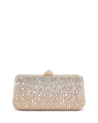 Carry Secrets Rhinestone Minaudiere Clutch