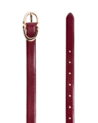 Women's Halo 18K Gold Plated Buckle Belt