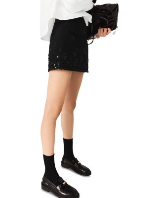 Ipenoir Embroidered Skort